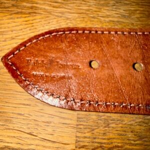 Polo by Ralph Lauren Brown Leather Belt